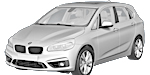 BMW F45 P0BD8 Fault Code